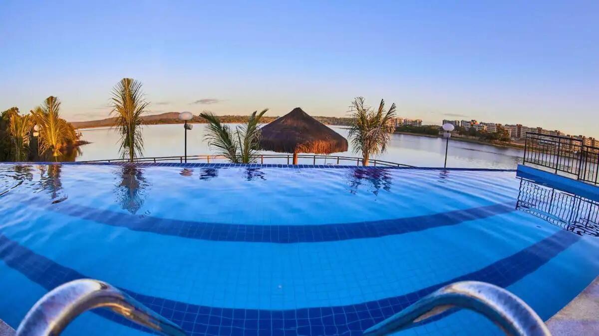 Apto Resort Do Lago Ate 8 Pessoas - Valor Promocional Caldas Novas Εξωτερικό φωτογραφία