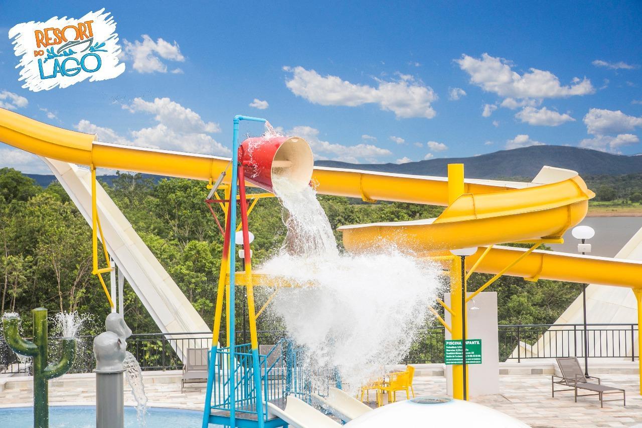 Apto Resort Do Lago Ate 8 Pessoas - Valor Promocional Caldas Novas Εξωτερικό φωτογραφία