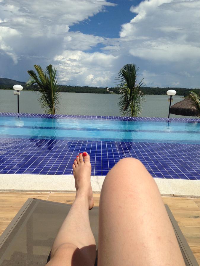 Apto Resort Do Lago Ate 8 Pessoas - Valor Promocional Caldas Novas Εξωτερικό φωτογραφία